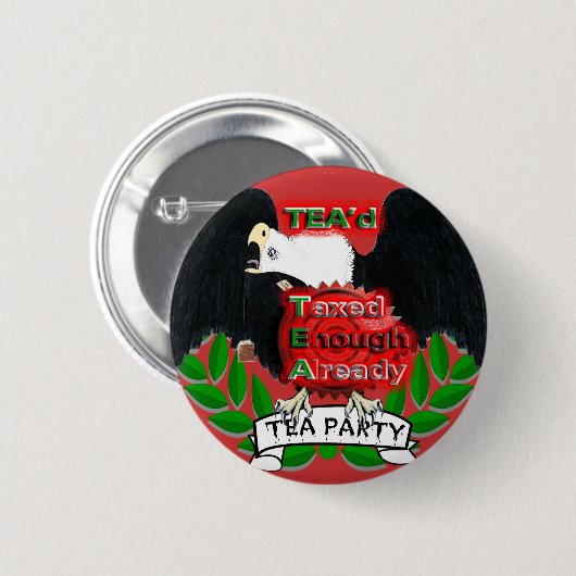 TEA BUTTON (Vorne & Hinten)