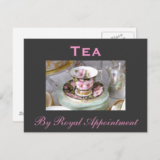Tea 'By Royal Appoinment' Postcard Postkarte (Vorne/Hinten)