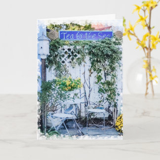 Tea by the Sea - Notecard Karte