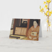 Tea Ceremony "The Guest" Karte (Gelbe Blume)