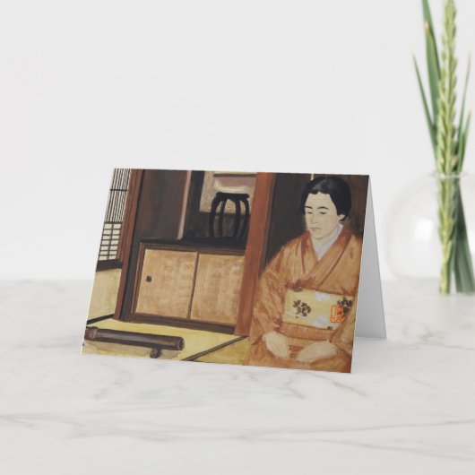 Tea Ceremony "The Guest" Karte (Vorderseite)
