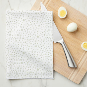 Tea Confetti Wasserfarbe Dots Küchentuch
