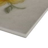 Tea Cup Bouquet  Schneidebrett (Ecke)