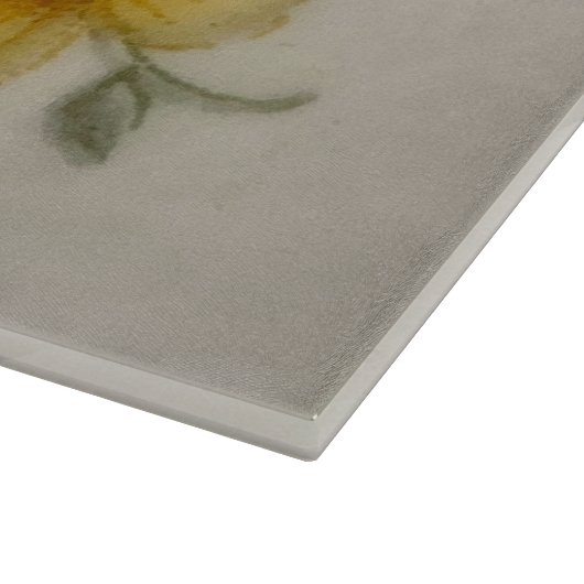 Tea Cup Bouquet  Schneidebrett (Ecke)