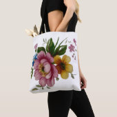 Tea Cup Floral Bouquet Tasche (Von Nahem)