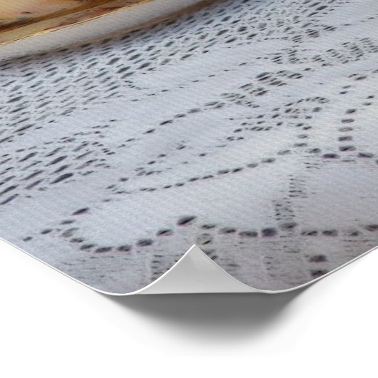 Tea Cups Poster (Ecke)