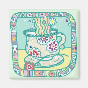 Tea Daze Magnet