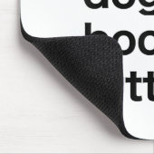 Tea Dogs Books Tattoos _1 Mousepad (Ecke)