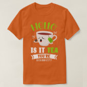 Tea Drinker Tee Lover auf der Suche nach (Design vorne)