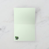 Tea Drinking Ladybug Card Karte (Innenseite)