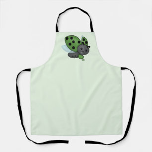 Tea Drinking Ladybug Schürze