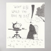 Tea Drinking Poster (Vorne)