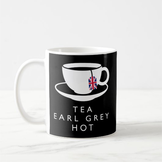 Tea Earl Gray Hot - Fun English Novelty Memorabili Kaffeetasse (Links)