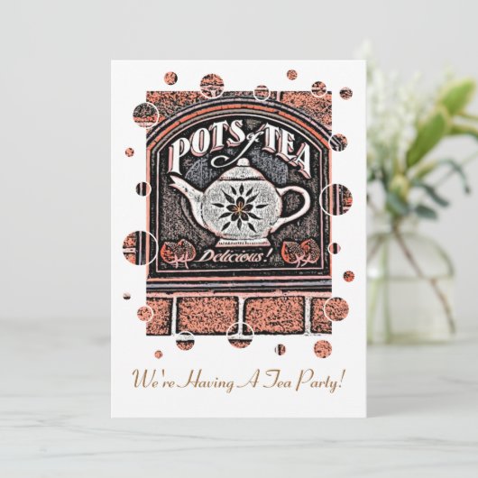 TEA-Einladung (Stehend Vorderseite)