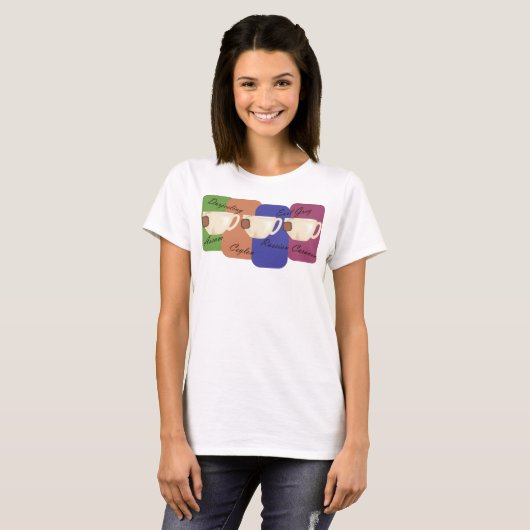 Tea Flavors T - Shirt (Vorne ganz)