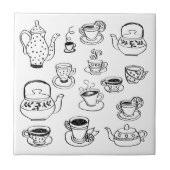 Tea Fliese (Vorderseite)