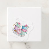 Tea for Two Elegant Girl's Birthday Party Geschenkanhänger (Beispiel)