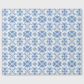 Tea for Two – Floral 2nd Birthday Party Geschenkpapier (Flach)