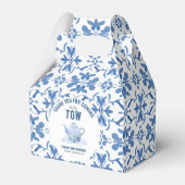 Tea for Two – Floral 2nd Birthday Party Geschenkschachtel (Vorderseite)