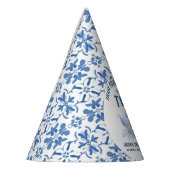 Tea for Two – Floral 2nd Birthday Party Partyhütchen (Links)