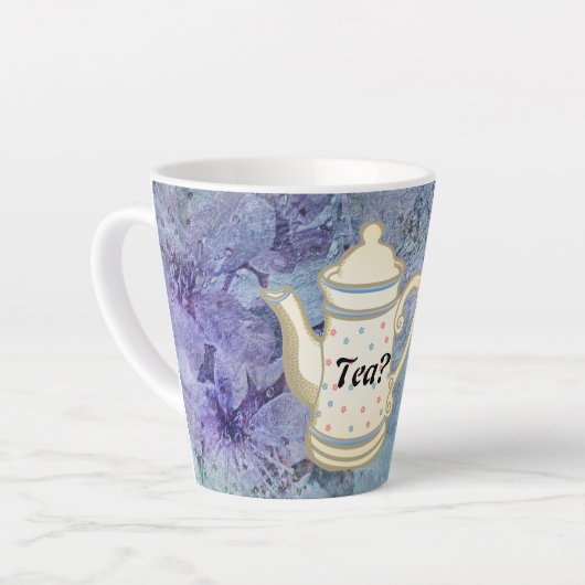 Tea? #FROMily from Fandom Liu Diner Design 12 oz Milchtasse (Linke Ecke)