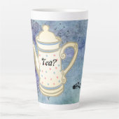 Tea? #FROMily from Fandom Liu Diner Design 17 oz Milchtasse (Vorderseite)
