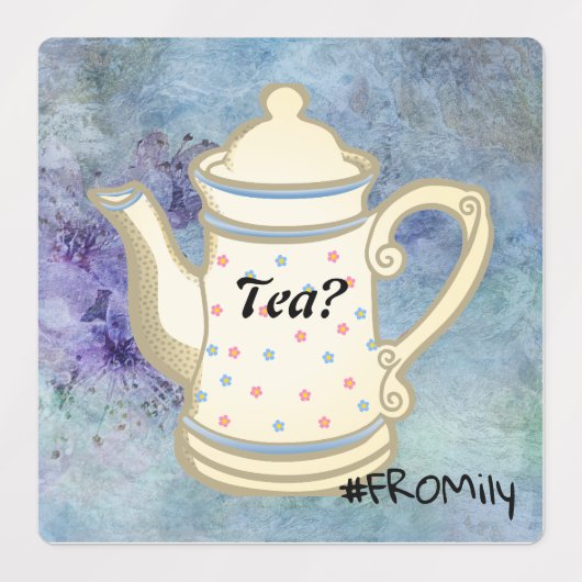 Tea? #FROMily From Fandom Liu Diner Design Etiketten (Design 2)