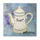 Tea? #FROMily from Fandom Liu Diner Design Fliese (Vorderseite)