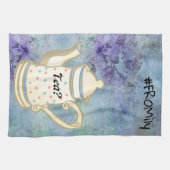 Tea? #FROMily from Fandom Liu Diner Design Geschirrtuch (Horizontal)