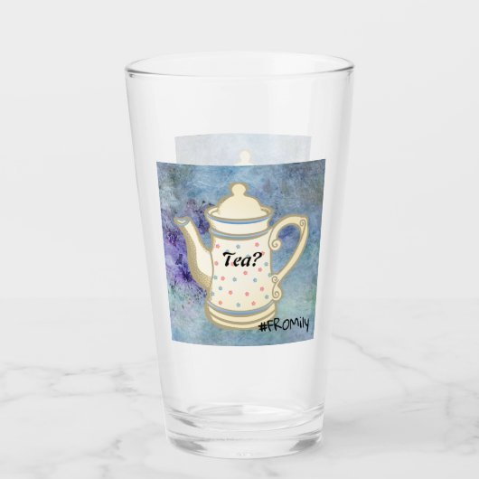 Tea? #FROMily from Fandom Liu Diner Design Glas (Vorderseite)