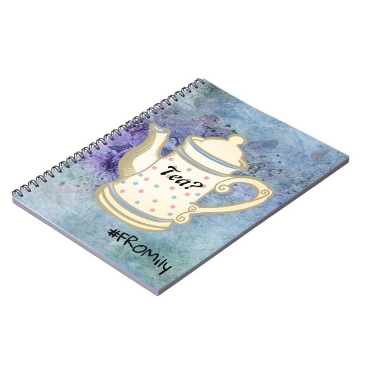 Tea? #FROMily from Fandom Liu Diner Design Notizblock (Linke Seite)