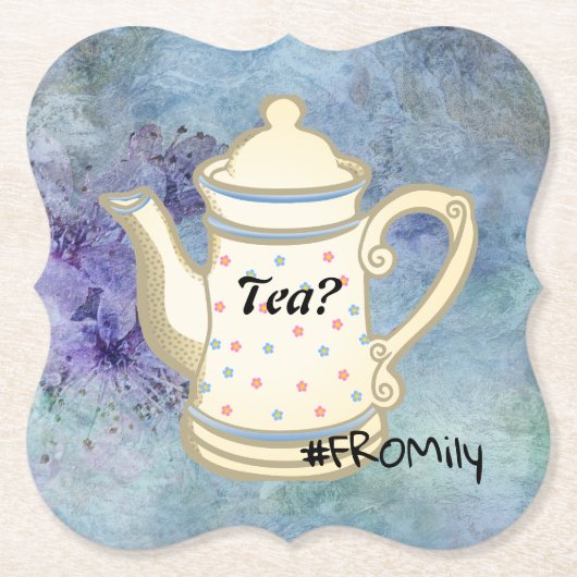 Tea? #FROMily from Fandom Liu Diner Design Untersetzer (Vorderseite)