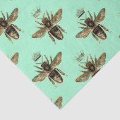 Tea Garden Bee Series Design 11 Gewebepapier Seidenpapier (Detail)