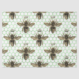 Tea Garden Bee Series Design 27 Tissue Paper Seidenpapier