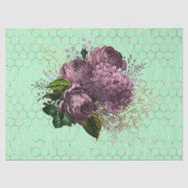 Tea Garden Bee Series Design 32 Seidenpapier