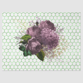 Tea Garden Bee Series Design 33 Seidenpapier