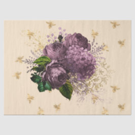 Tea Garden Bee Series Design 34 Seidenpapier