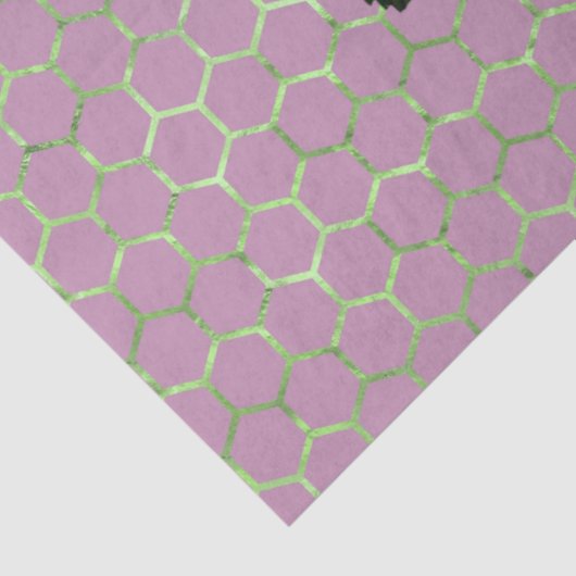 Tea Garden Bee Series Design 37 Seidenpapier (Detail)