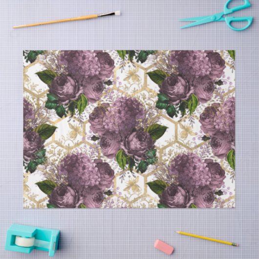 Tea Garden Bee Series Design 41 Seidenpapier (Basteln)