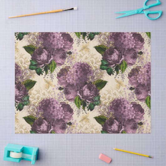 Tea Garden Bee Series Design 44 Seidenpapier (Basteln)