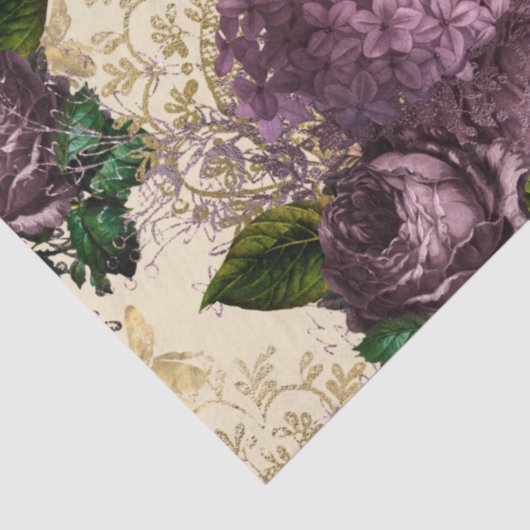 Tea Garden Bee Series Design 44 Seidenpapier (Detail)