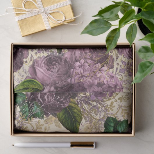 Tea Garden Bee Series Design 44 Seidenpapier (Geschenk)