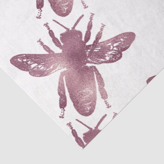 Tea Garden Bee Series Design 49 Seidenpapier (Detail)