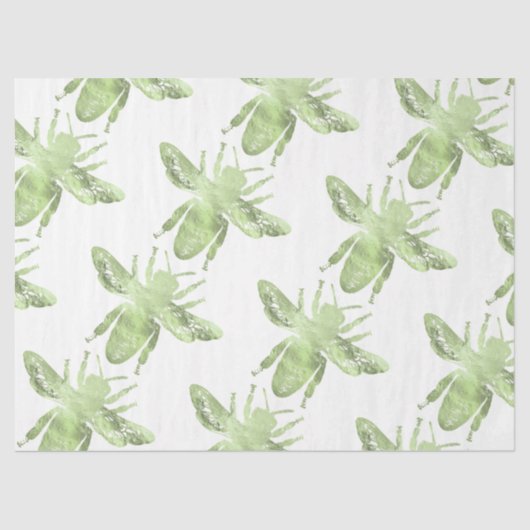 Tea Garden Bee Series Design 50 Seidenpapier (Vorderseite)