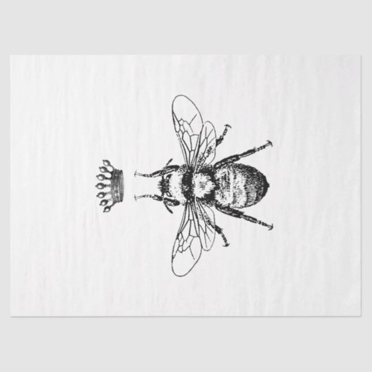 Tea Garden Bee Series Design 51 Seidenpapier (Vorderseite)