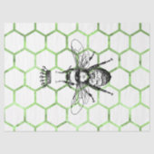 Tea Garden Bee Series Design 54 Seidenpapier (Vorderseite)