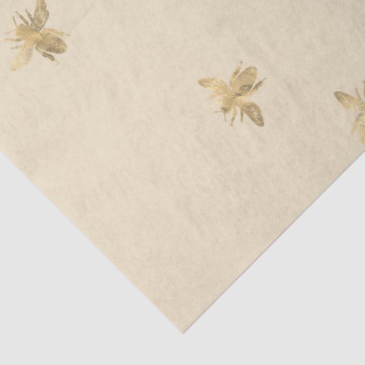 Tea Garden Bee Series Design 57 Seidenpapier (Detail)