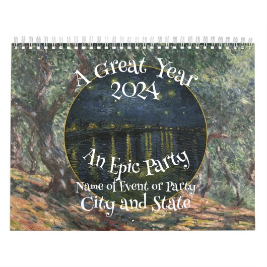 Tea Garden Party Block 2024 Kalender (Titelbild)