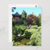 Tea Garden Postkarte (Vorne/Hinten)