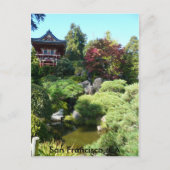 Tea Garden Postkarte (Vorderseite)